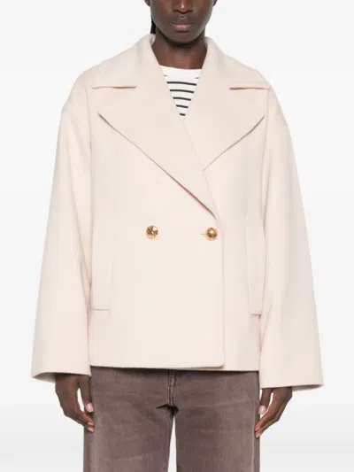 Max Mara Long.sleeve Jacket In Neutral