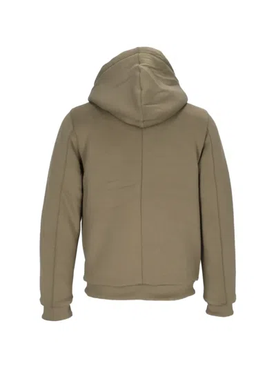 K-way 리버서블 페이크 퍼 재킷 In Brown