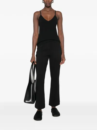 Bompard 밀라노 부츠컷 팬츠 In Black
