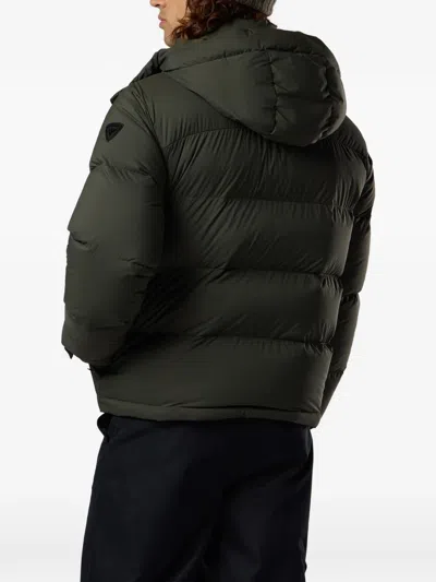 Rossignol 아벨 퀼팅 후디 재킷 In Green