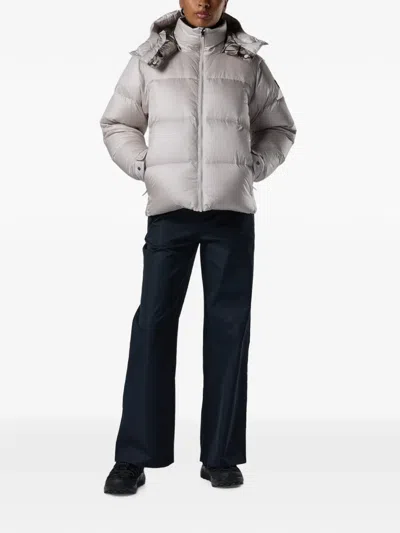 Rossignol 아벨 후드 패딩 재킷 In Gray