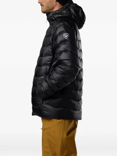 Rossignol 베록 다운 후디 재킷 In Black