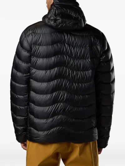 Rossignol 베록 다운 후디 재킷 In Black