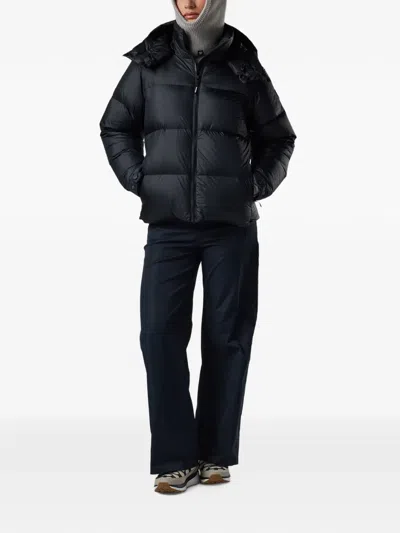 Rossignol 아벨 패딩 후드 재킷 In Black