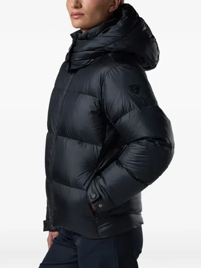 Rossignol 아벨 패딩 후드 재킷 In Black