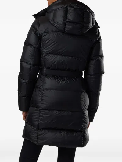 Rossignol 아벨 벨트 파카 코트 In Black