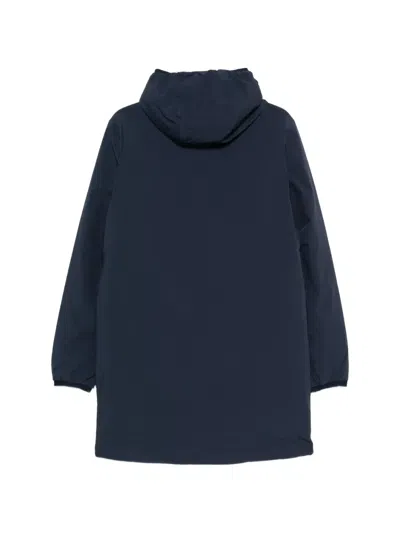 K-way Jacob St Warm Double Down Jacket In Blue