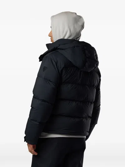 Rossignol 아벨 후드 패딩 재킷 In Black