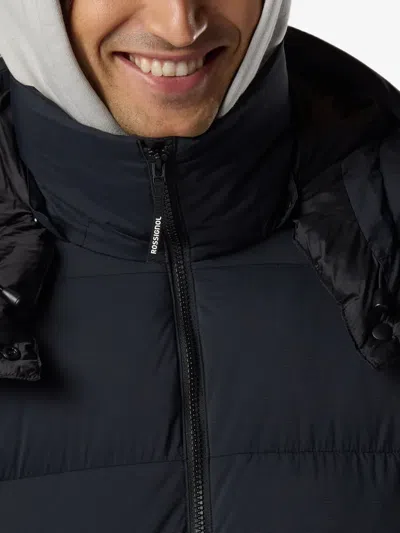 Rossignol 아벨 후드 패딩 재킷 In Black