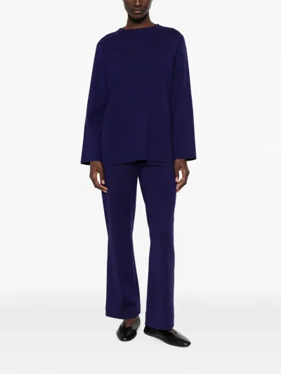 Bompard 크루넥 스웨터 In Purple