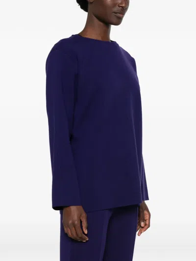 Bompard 크루넥 스웨터 In Purple