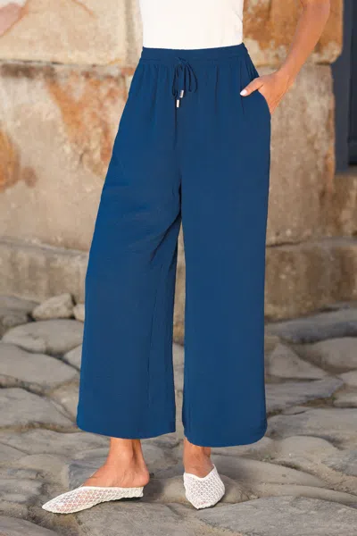 Cupshe It's Giving Blue Pants In Blue