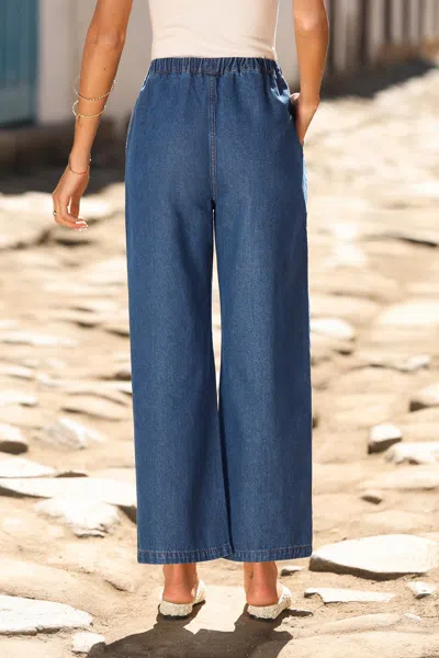 Cupshe On Repeat Blue Jeans In Blue