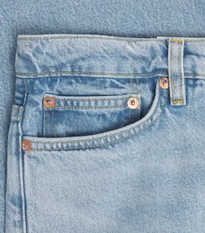 Samsoe & Samsoe Samsøe Samsøe Eddie Straight Jeans In Blue