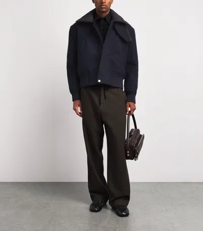 Craig Green Wool Flight Jacket In Multi