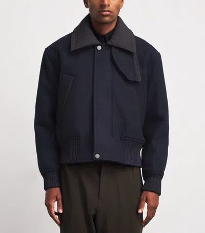 Craig Green Wool Flight Jacket In Multi