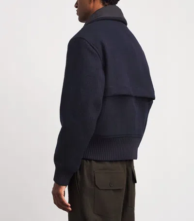 Craig Green Wool Flight Jacket In Multi