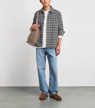 Samsoe & Samsoe Samsøe Samsøe Check Sacastor X O Overshirt In Multi