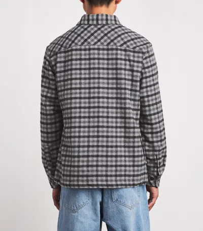 Samsoe & Samsoe Samsøe Samsøe Check Sacastor X O Overshirt In Multi