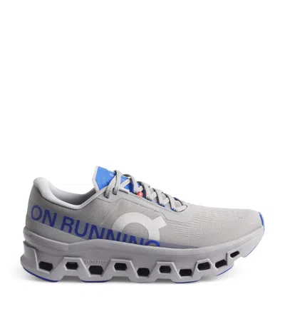 On Cloudmster 1 Logo-print Sneakers In Gray