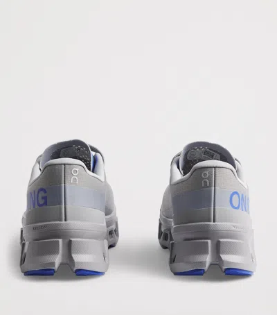 On Cloudmster 1 Logo-print Sneakers In Gray