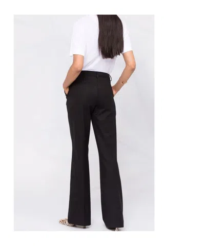 P.a.r.o.s.h . Flared Tailored Pants In Black