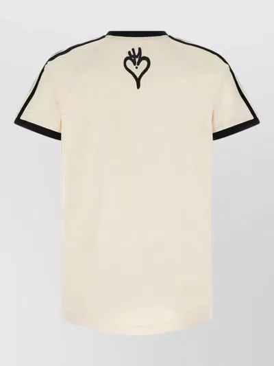 Y-3 Graphic Cotton T-shirt In Multi