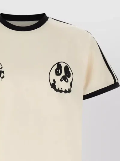 Y-3 Graphic Cotton T-shirt In Multi