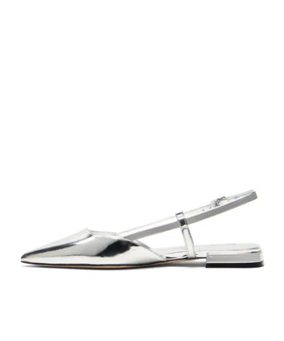 Stuart Weitzman Vinnie Slingback Pumps In Silver