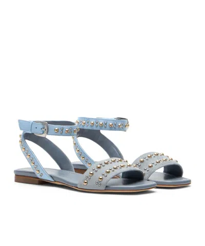Stuart Weitzman Perry Sandal In Blue