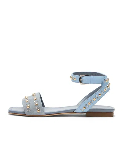 Stuart Weitzman Perry Sandal In Blue