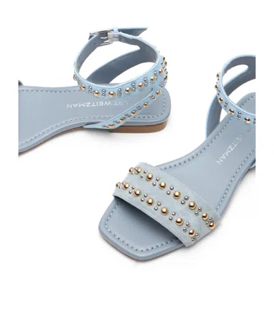 Stuart Weitzman Perry Sandal In Blue