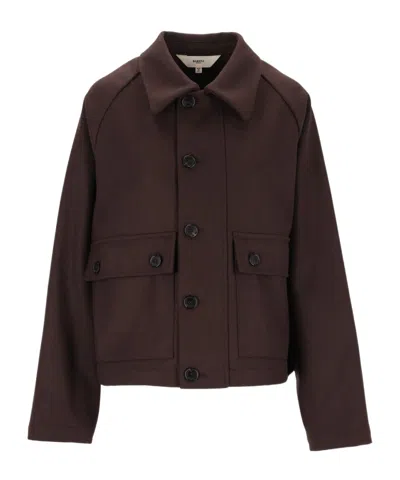 Barena Venezia Button-up Flap-pocket Jacket In Brown