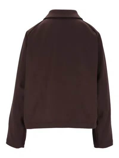 Barena Venezia Button-up Flap-pocket Jacket In Brown