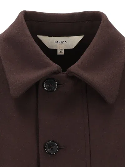 Barena Venezia Button-up Flap-pocket Jacket In Brown
