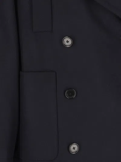 Barena Venezia Double-breasted Coat In Blue