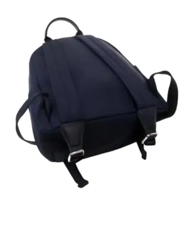Tory Burch Ella Zipper Backpack In Navy Blue