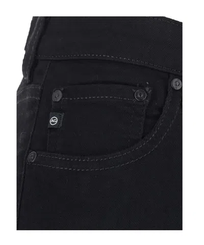 Ag Belt-loop Jeans In Black