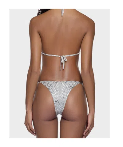 Oseree Crystal-embellished Bikini In Multi