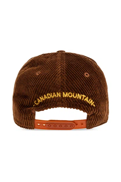Dsquared2 Logo Hat In Brown