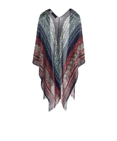Missoni Patterned Shawl In Multi
