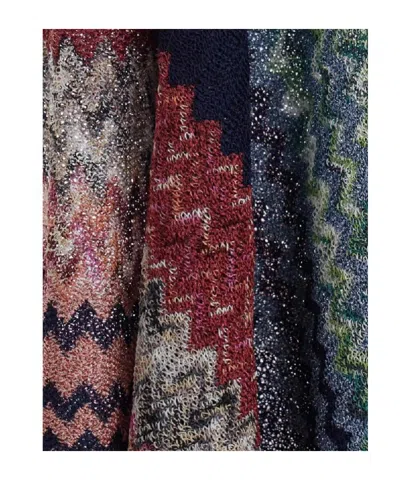 Missoni Patterned Shawl In Multi
