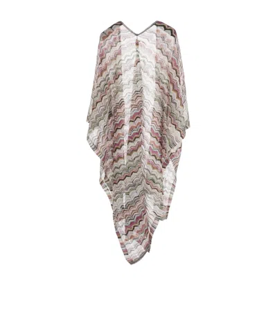 Missoni Patterned Shawl In Multi