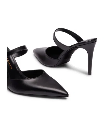 Stuart Weitzman Stuart Power Mule 85 In Black