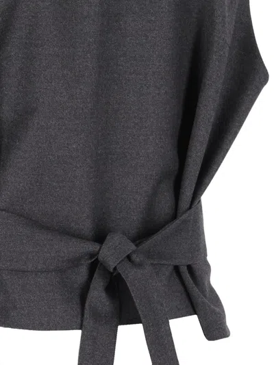 Barena Venezia Button-front Vest In Gray