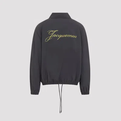Jacquemus Dark Grey Jacket In Gray
