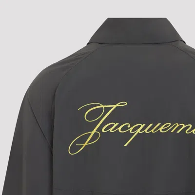 Jacquemus Dark Grey Jacket In Gray