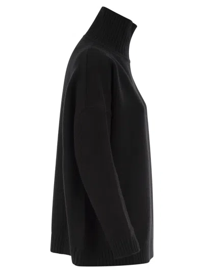 Weekend Max Mara Turtleneck Sweater In Black