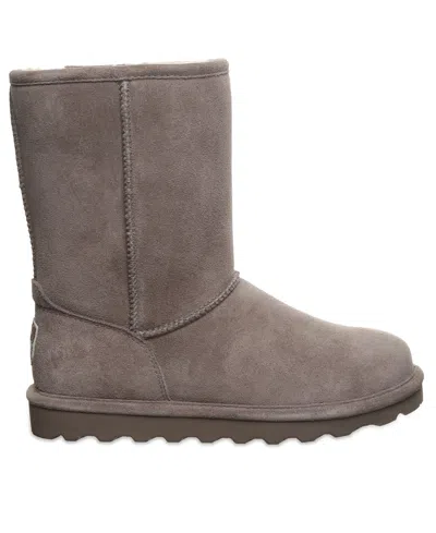 Bearpaw Elle Short Boot In Gray