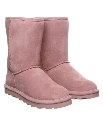Bearpaw Elle Short Boot In Pink
